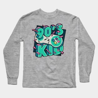 90's Kid Retro Long Sleeve T-Shirt